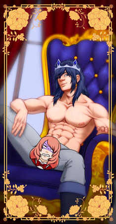 Chara Card - Soft Render w/Detailed BG